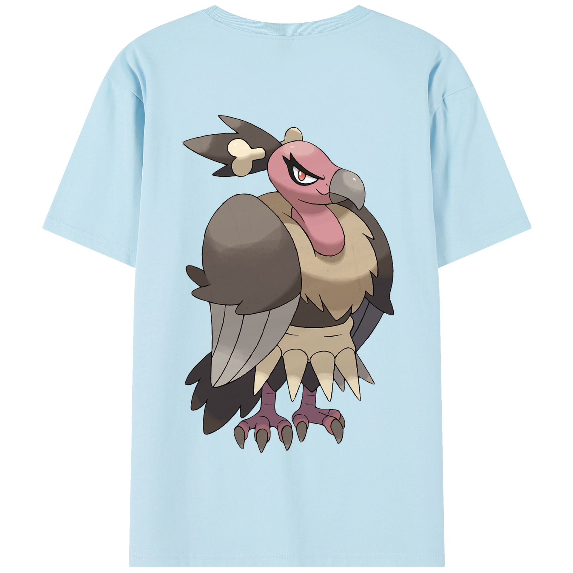 （画像用） ポケットモンスター Pokémon 綿100％半袖Tシャツ（背面プリント）